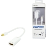 Logilink | Adapter Mini DisplayPort to HDMI with Audio: | Grey | Mini DisplayPort | HDMI A | 0.1 m