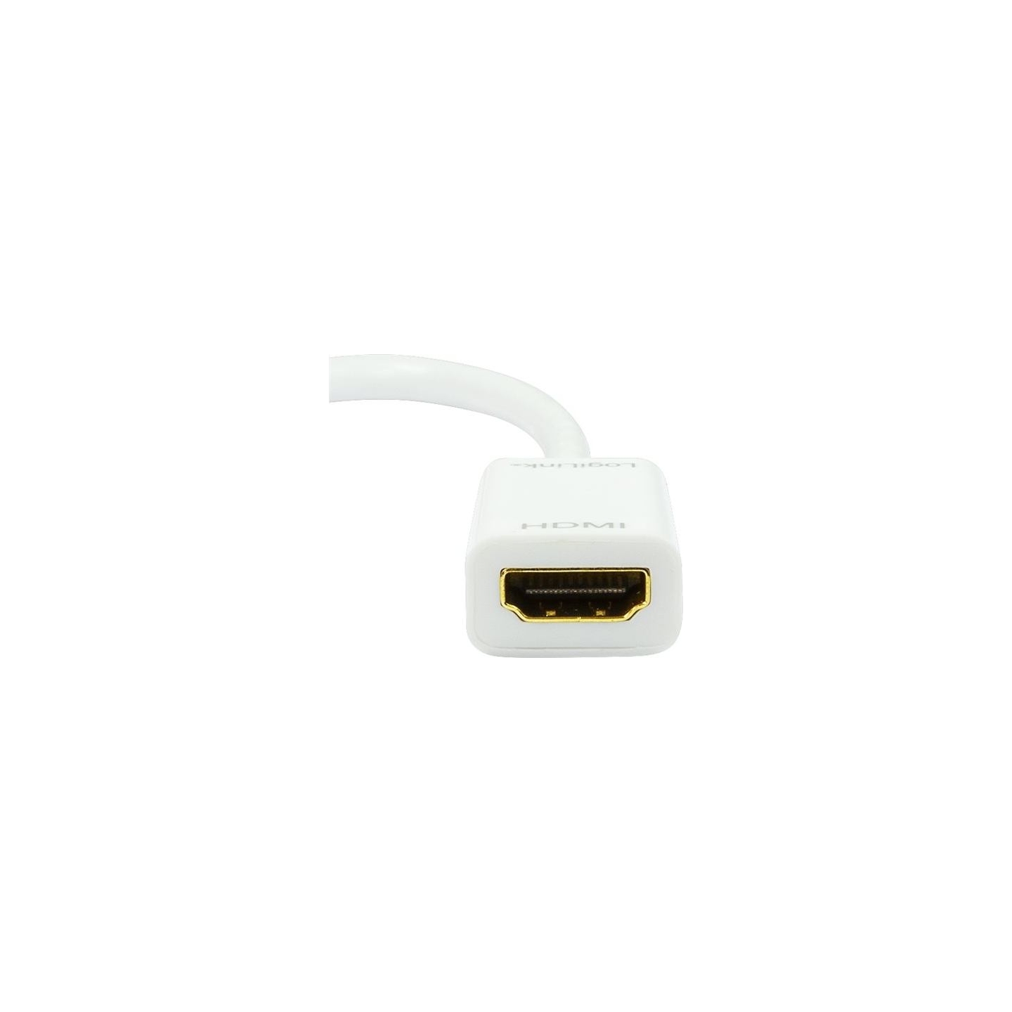Logilink | Adapter Mini DisplayPort to HDMI with Audio: | Grey | Mini DisplayPort | HDMI A | 0.1 m