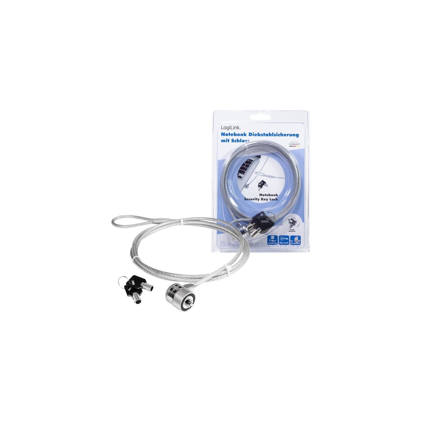 Logilink Notebook Security Lock | 1.5 m