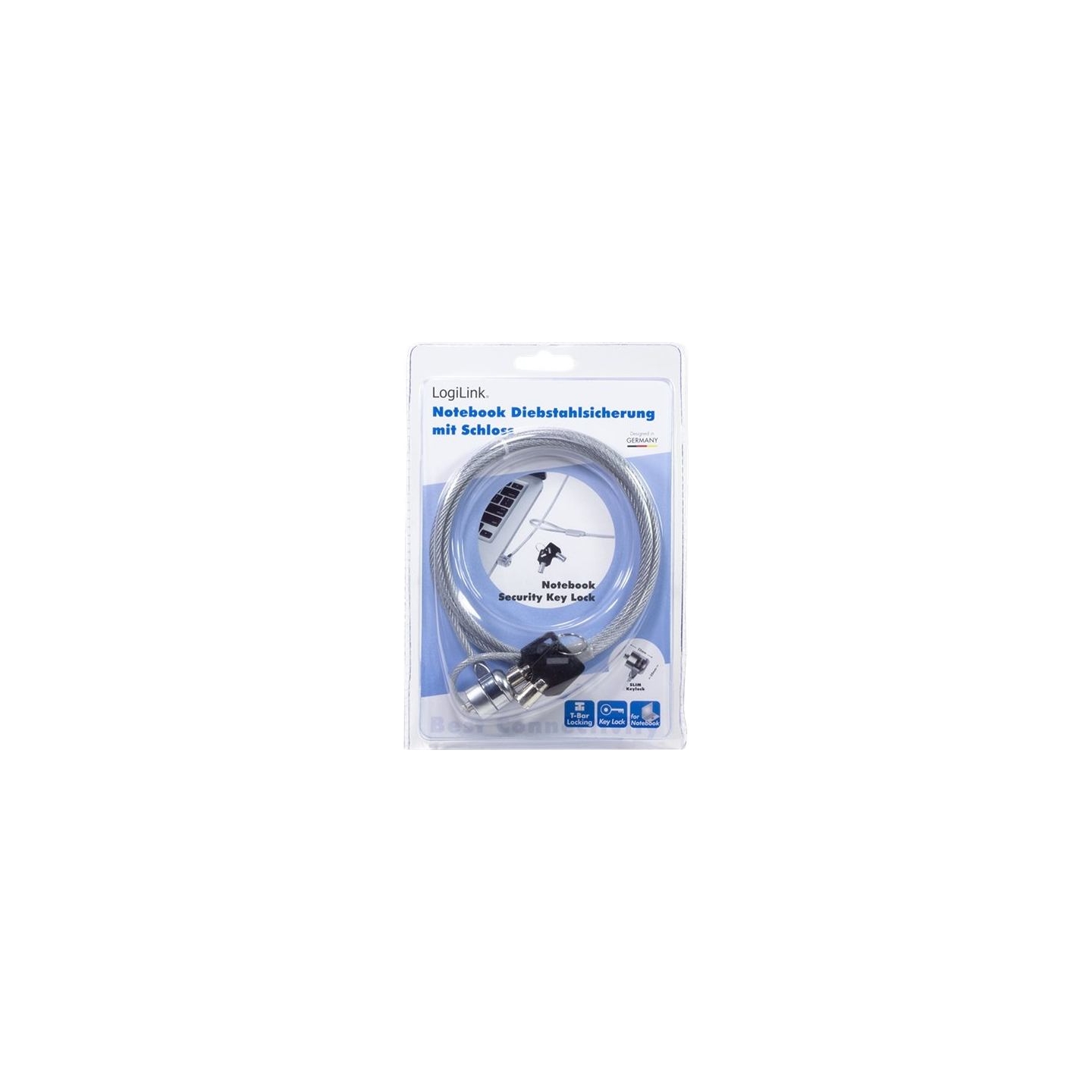 Logilink Notebook Security Lock | 1.5 m
