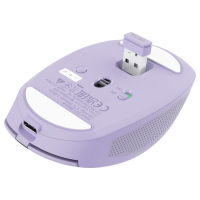 Trust MOUSE USB OPTICAL WRL OZAA/PURPLE 25384 TRUST