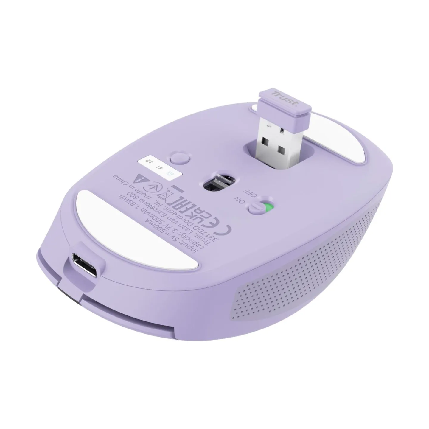 Trust MOUSE USB OPTICAL WRL OZAA/PURPLE 25384 TRUST