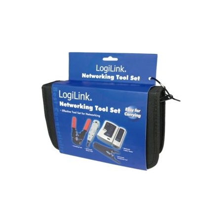 Logilink | Networking Tool Set with Bag, 4 parts