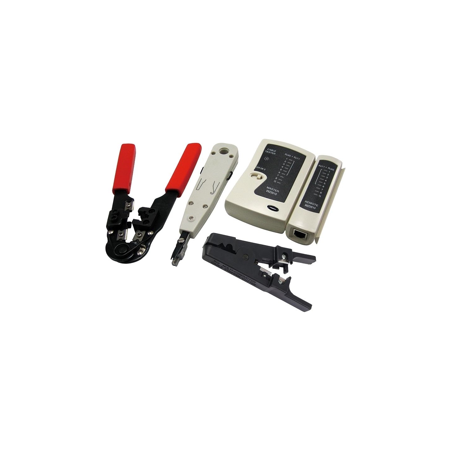 Logilink | Networking Tool Set with Bag, 4 parts