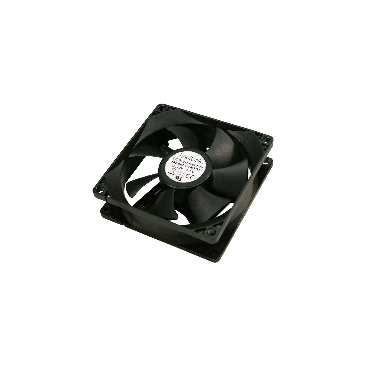 Logilink | FAN103 | Black | Case fan