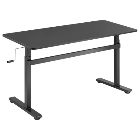 Logilink Manually adjustable sit-stand desk EO0027 | 70-117 cm | Maximum load weight 40 kg | Black