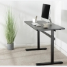 Logilink Manually adjustable sit-stand desk EO0027 | 70-117 cm | Maximum load weight 40 kg | Black