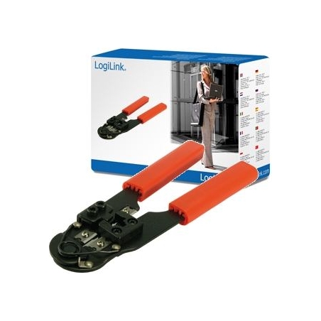 Logilink | Crimping tool for RJ45 with cutter metal