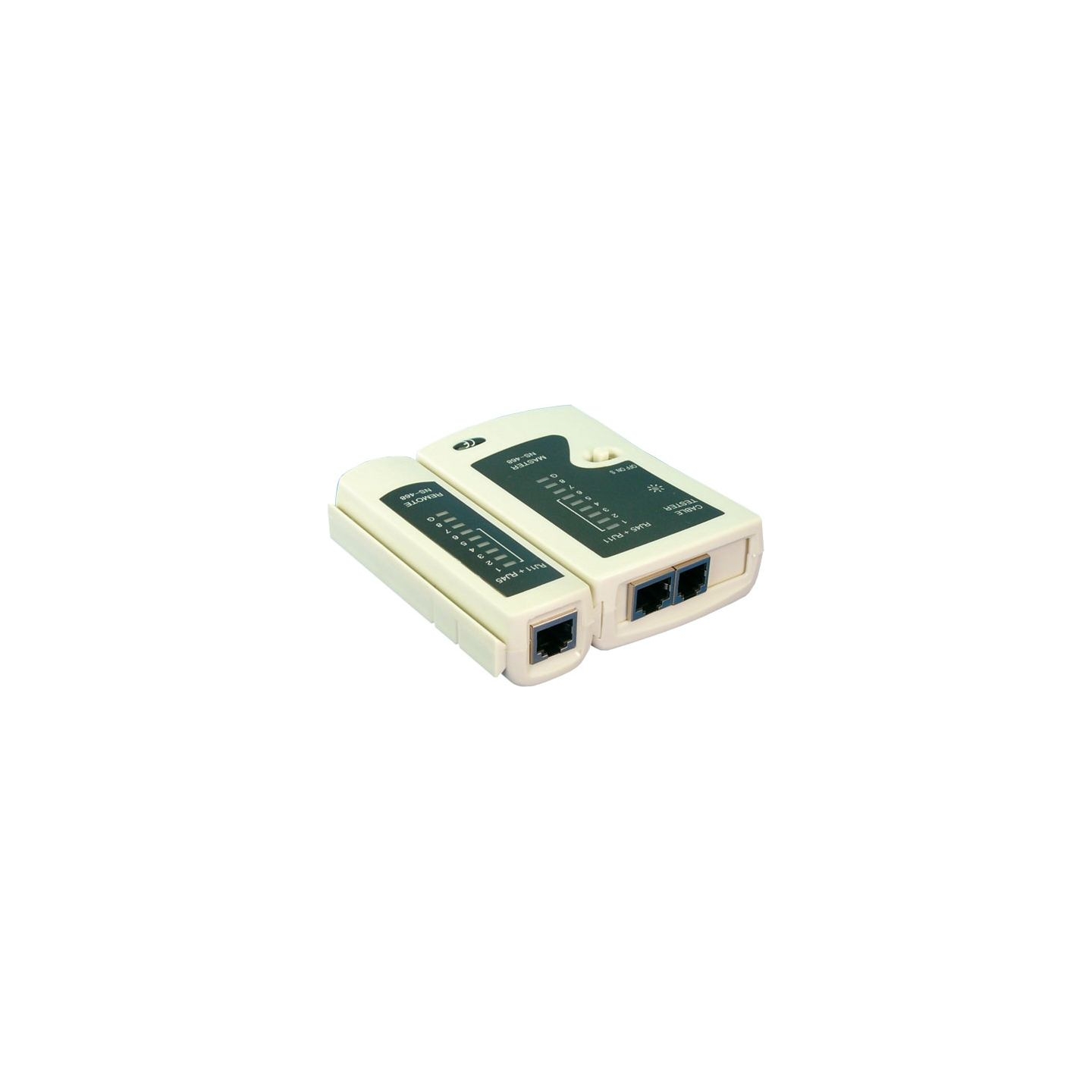 Logilink | Cable tester for RJ11, RJ12 and RJ45 with remote unit