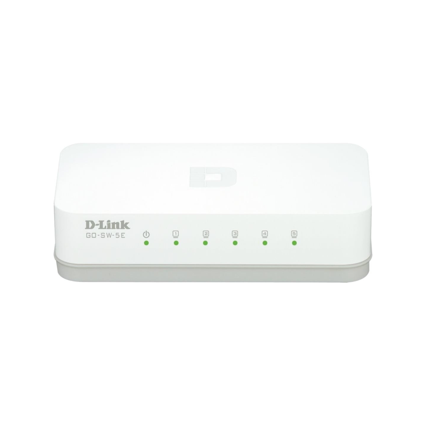 D-Link | 5-Port Fast Ethernet Easy Desktop Switch | GO-SW-5E/E