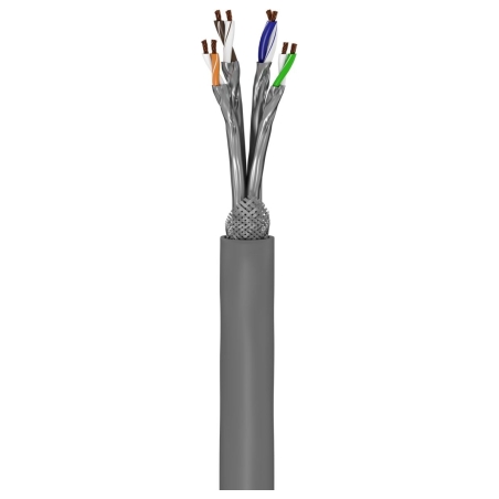 Goobay | CAT 6A Network Cable, S/FTP (PiMF), 50 m | 96093 | S/FTP | Grey