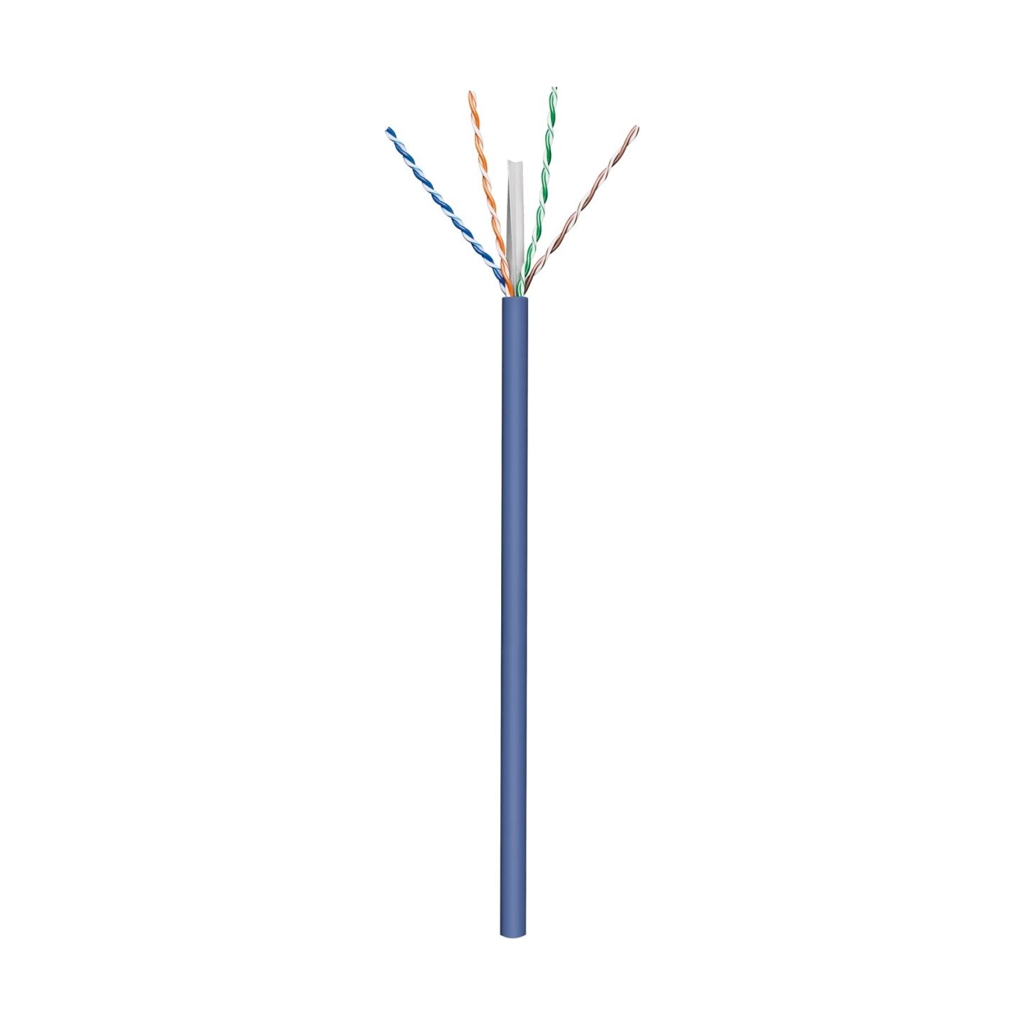 Goobay | CAT 6A Network Cable, U/UTP, 100 m | 96096 | U/UTP | Blue