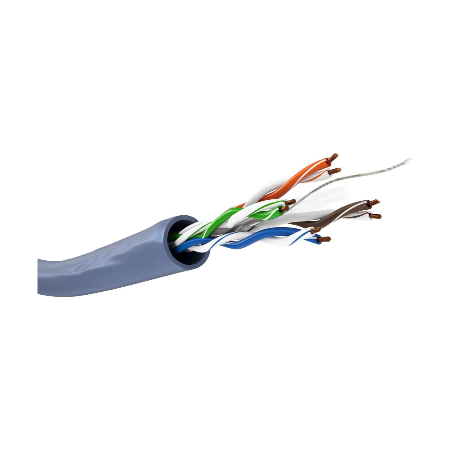 Goobay CAT 6A Network Cable, U/UTP | 96097 | U/UTP | Blue