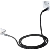 Goobay | Lightning to USB-A Textile Cable with Metal Plugs | 49268 | USB-A to Lightning