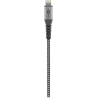 Goobay | Lightning to USB-A Textile Cable with Metal Plugs | 49268 | USB-A to Lightning