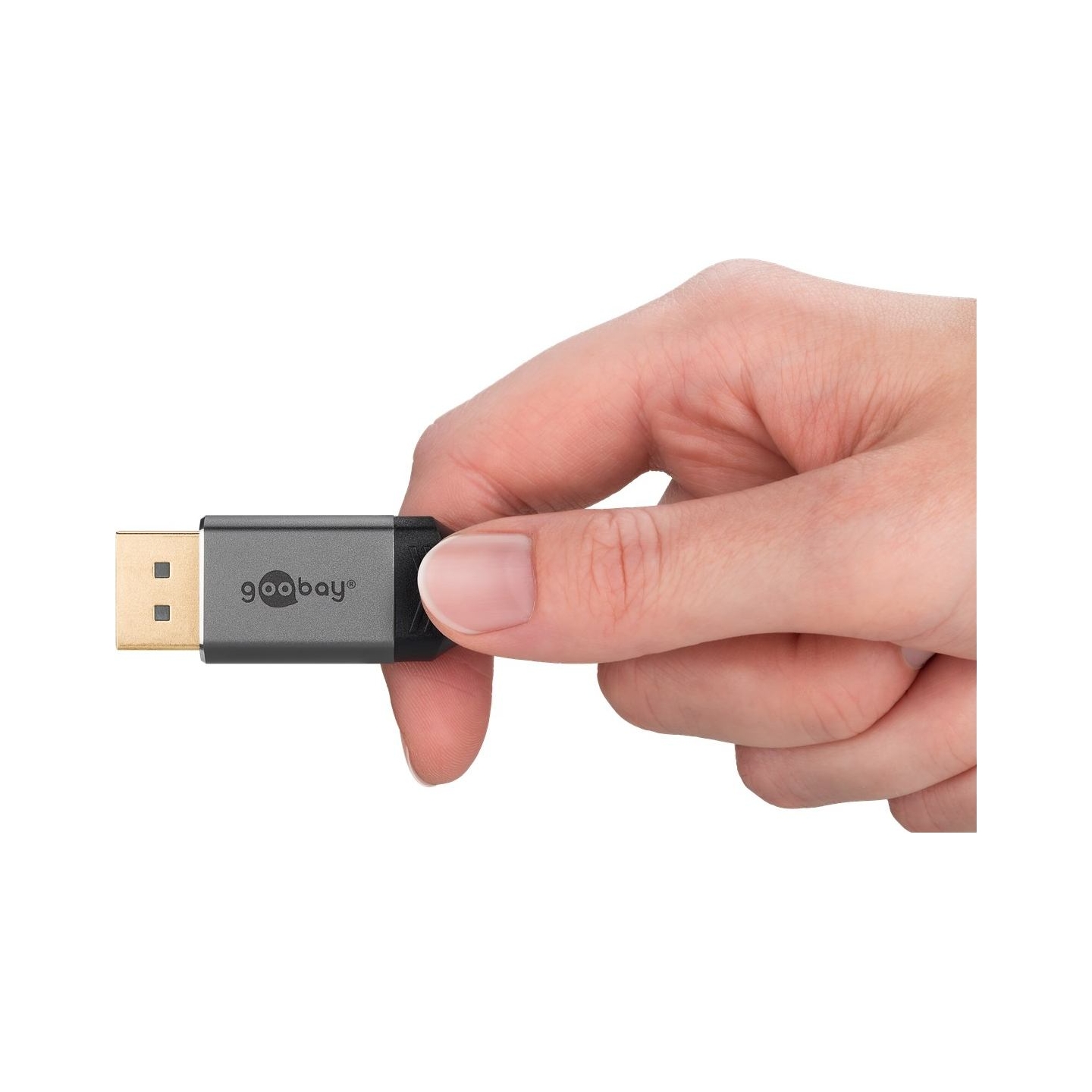 Goobay | DisplayPort Cable, 8K at 60 Hz | 65264 | DisplayPort DisplayPort | DisplayPort (male)