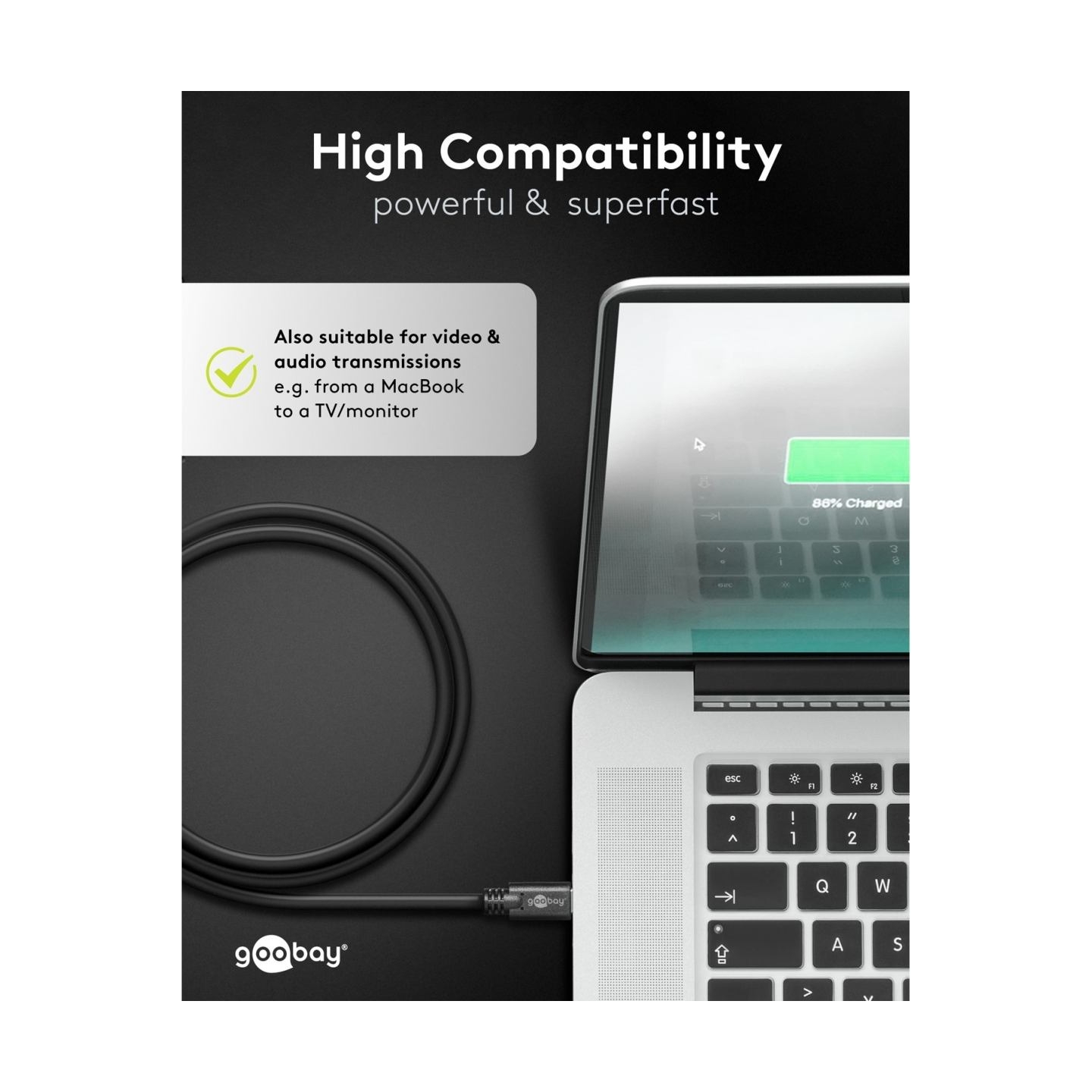 Goobay USB-C Cable | 612812 | USB-C