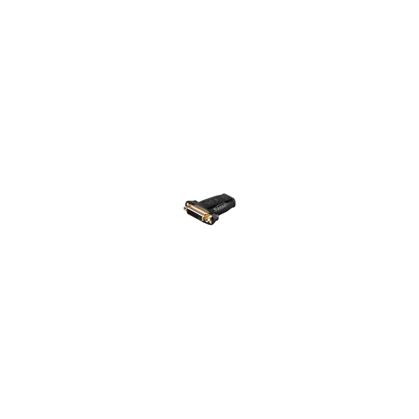 Goobay | HDMI/DVI-I adapter, gold-plated | 68690 | Black | HDMI female (Type A) | DVI-I female Dual-Link (24+5 pin)