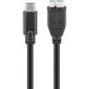 Goobay | Round cable | USB-C to micro-B 3.0 cable | 67995 | micro-B 3.0 | USB-C (male)