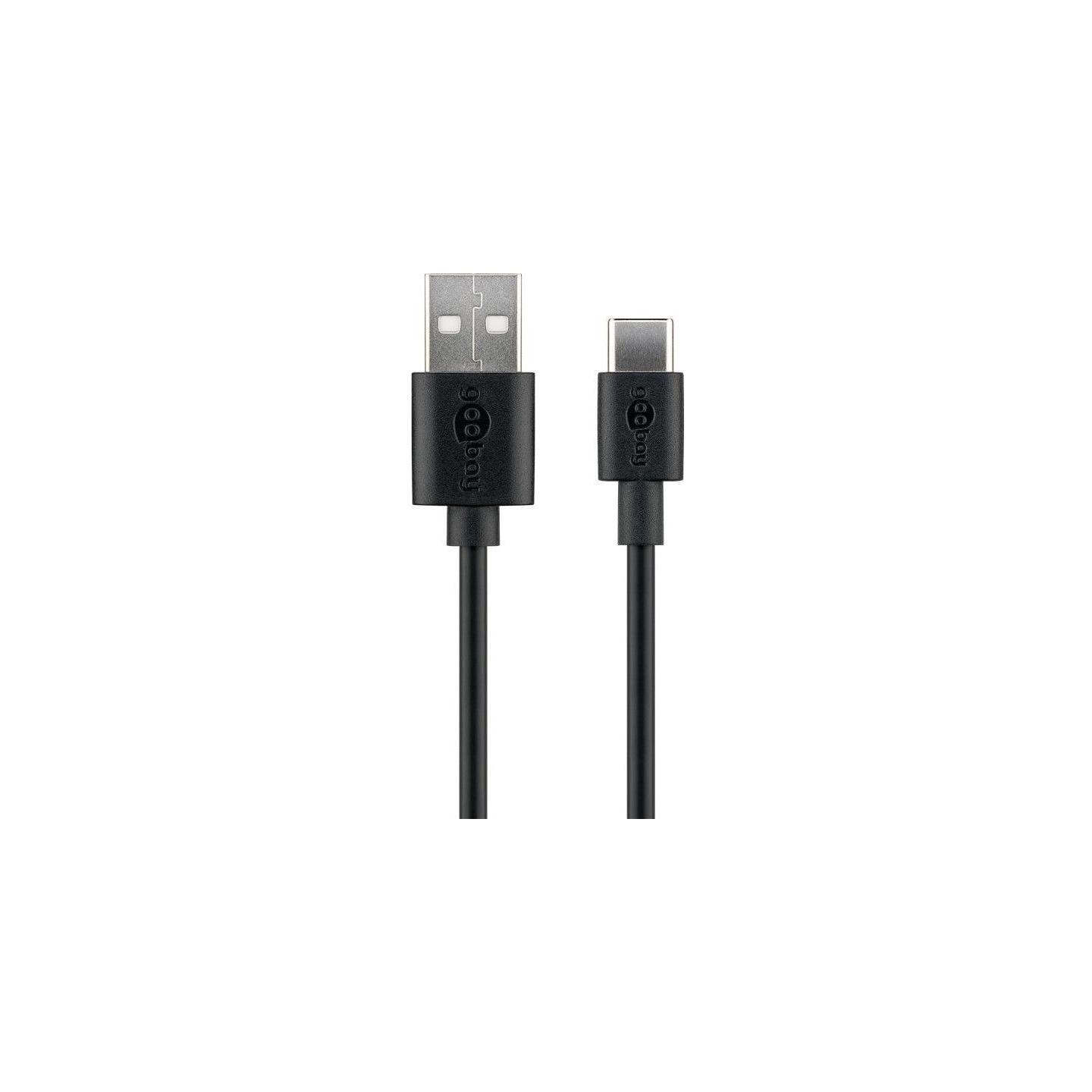 Goobay 59122 USB 2.0 cable (USB-C™ to USB A), black | Goobay | USB-C to USB-A