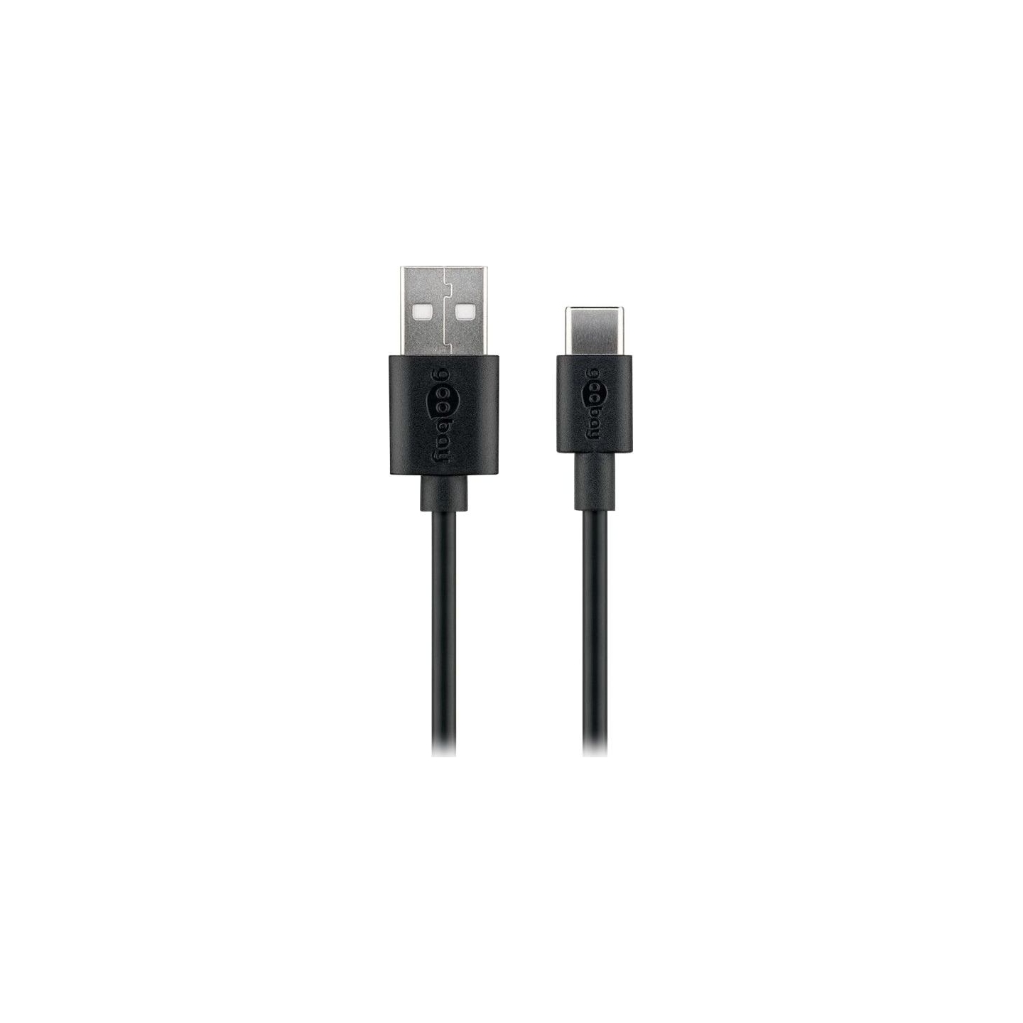 Goobay 59122 USB 2.0 cable (USB-C™ to USB A), black | Goobay | USB-C to USB-A