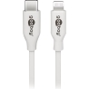 Goobay | Lightning - USB-C USB charging and sync cable | USB-C to Lightning Apple Lightning male (8-pin) | USB-C male