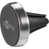Goobay | Magnetic mount Metal Slim Design for smartphones (35mm) | 38685 | Black/Silver | Magnetic holder is suitable for almost