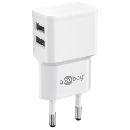 Goobay | 2.4 A | Dual USB charger | 44952