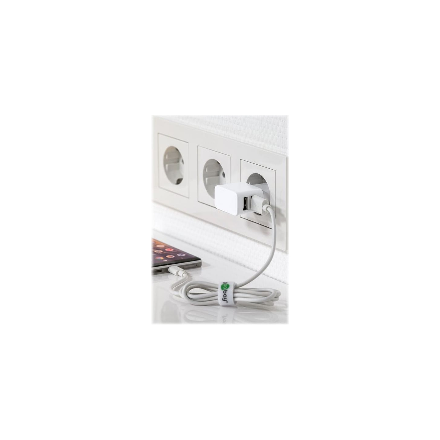 Goobay | 2.4 A | Dual USB charger | 44952
