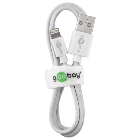 Goobay | Lightning USB charging and sync cable | 54600 | USB-C to Lightning Apple Lightnin male (8-pin) | USB 2.0 male (type A)