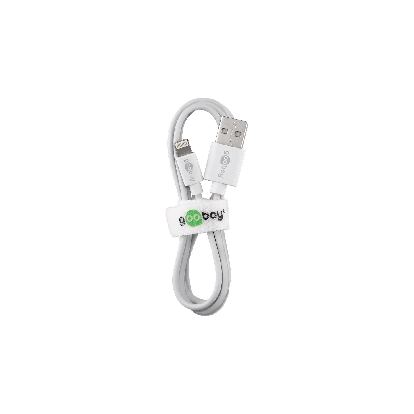 Goobay | Lightning USB charging and sync cable | 54600 | USB-C to Lightning Apple Lightnin male (8-pin) | USB 2.0 male (type A)