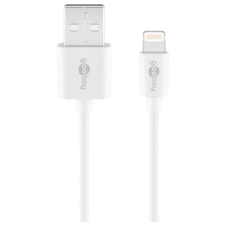 Goobay | Lightning USB charging and sync cable | 54600 | USB-C to Lightning Apple Lightnin male (8-pin) | USB 2.0 male (type A)