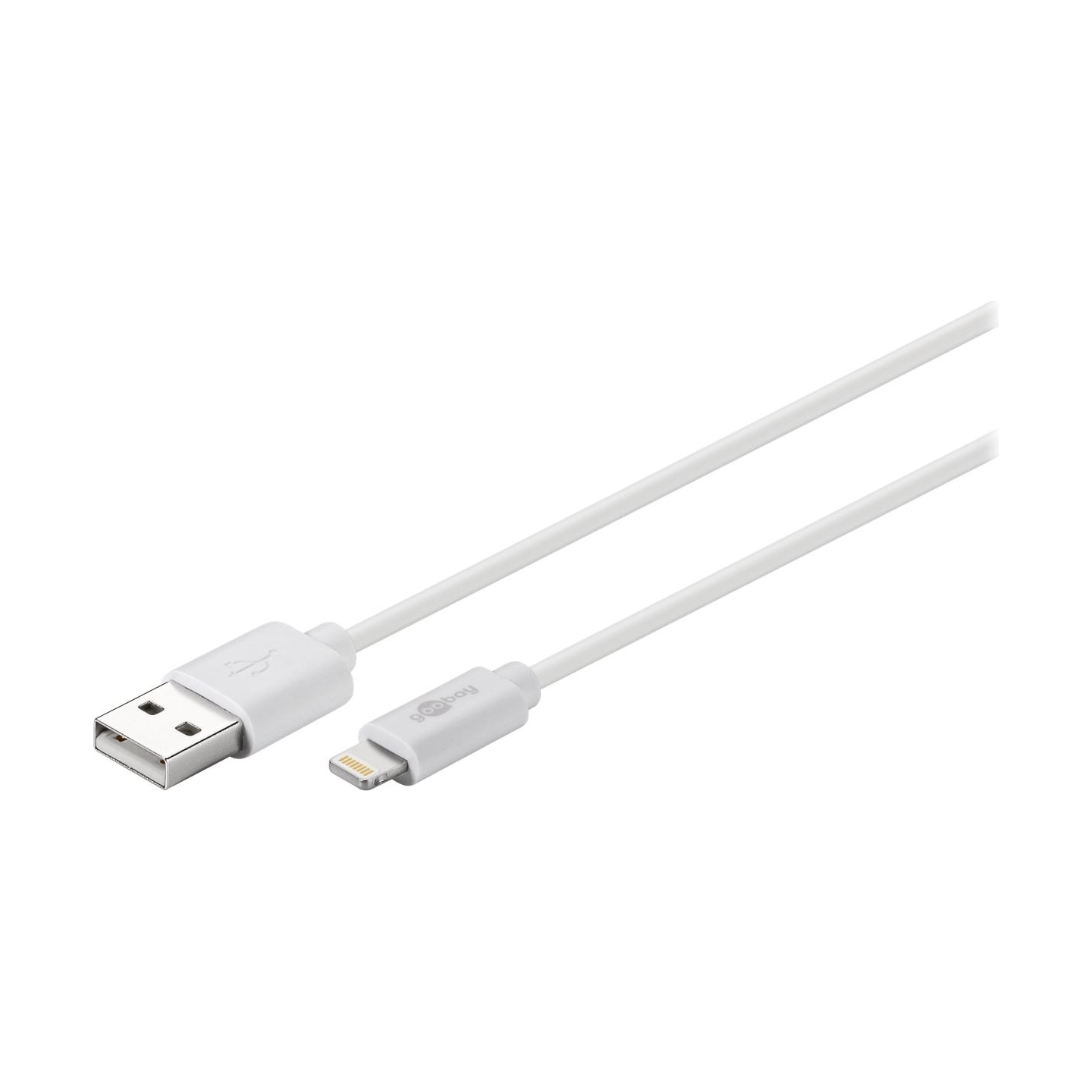 Goobay | Lightning USB charging and sync cable | 54600 | USB-C to Lightning Apple Lightnin male (8-pin) | USB 2.0 male (type A)
