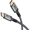Goobay | DisplayPort Cable 2.0/2.1, 80 Gbit/s | 75686 | DisplayPort to  DisplayPort