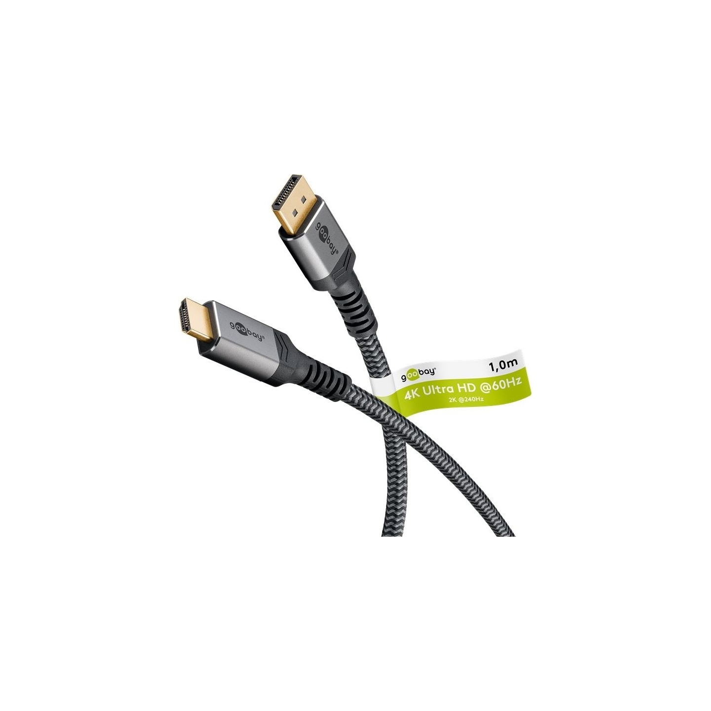 Goobay | DisplayPort to HDMI Cable | 65268 | DisplayPort to HDMI