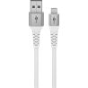 Goobay | Lightning USB-A Supersoft Textile Cable with Metal Plugs | 74512