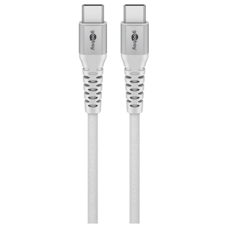 Goobay | USB-C Supersoft Textile Cable with Metal Plugs | 70194
