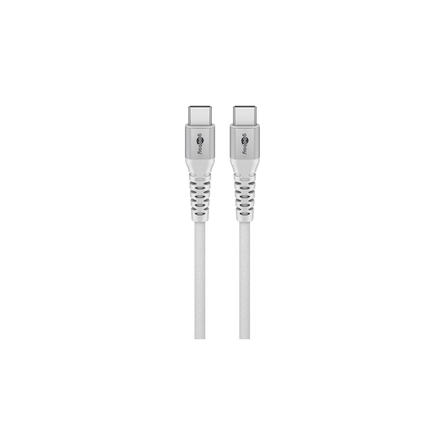 Goobay | USB-C Supersoft Textile Cable with Metal Plugs | 70194