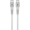 Goobay | USB-C Supersoft Textile Cable with Metal Plugs | 70194