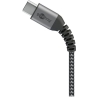Goobay | USB-C to USB-A Textile Cable with Metal Plugs | 49296 | USB-C to USB-A