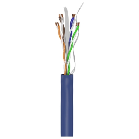 Goobay | CAT 6A Network Cable, U/UTP, 50 m | 96092 | S/FTP | Blue