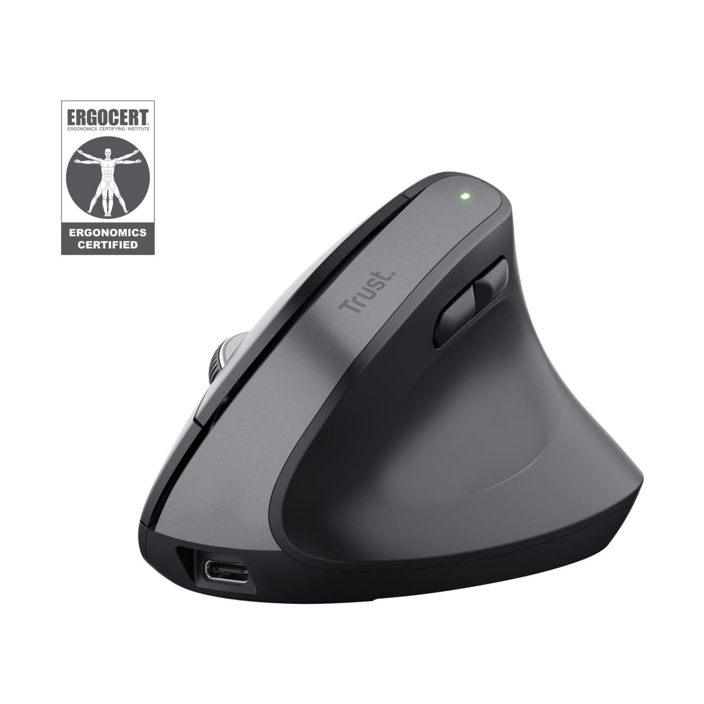 Trust MOUSE USB OPTICAL WRL BAYO+/ERGONOMIC BLK 25146 TRUST