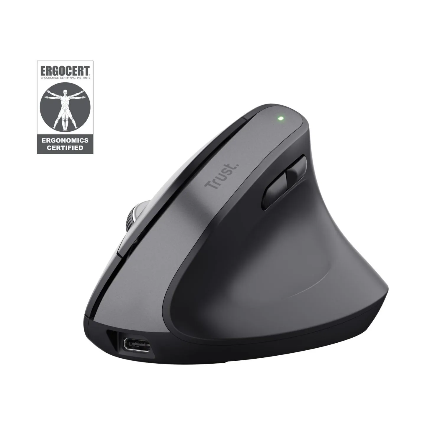 Trust MOUSE USB OPTICAL WRL BAYO+/ERGONOMIC BLK 25146 TRUST