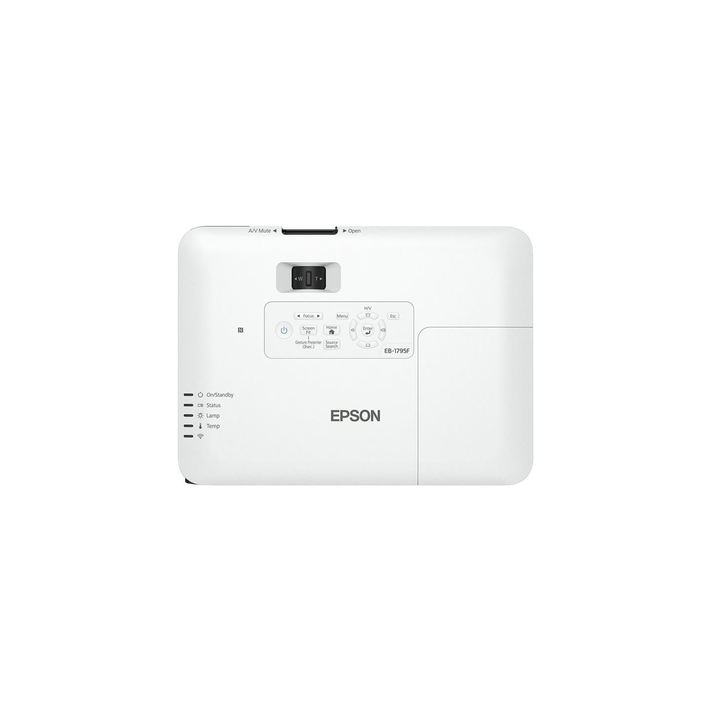 Epson | EB-1795F | Full HD (1920x1080) | 3200 ANSI lumens | 10.000:1 | White | Lamp warranty 12 month(s) | Wi-Fi