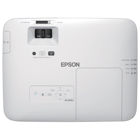 Epson | EB-2250U | WUXGA (1920x1200) | 5000 ANSI lumens | 15.000:1 | White | Lamp warranty 12 month(s) | FHD | 3LCD