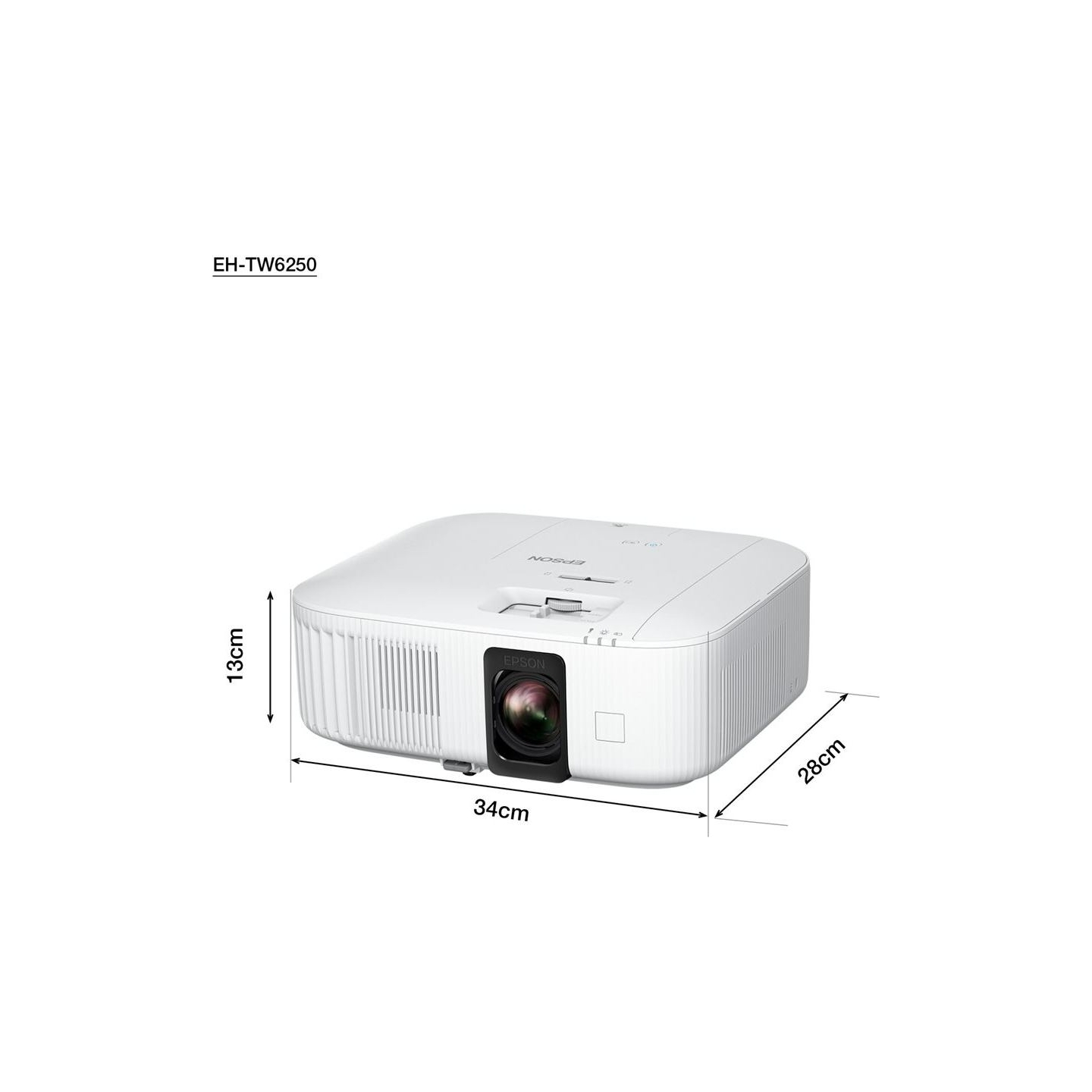 Epson | EH-TW6250 | 4K PRO-UHD 3840 x 2160 (2 x 1920 x 1080) | 2800 ANSI lumens | White | Lamp warranty 12 month(s) | Wi-Fi