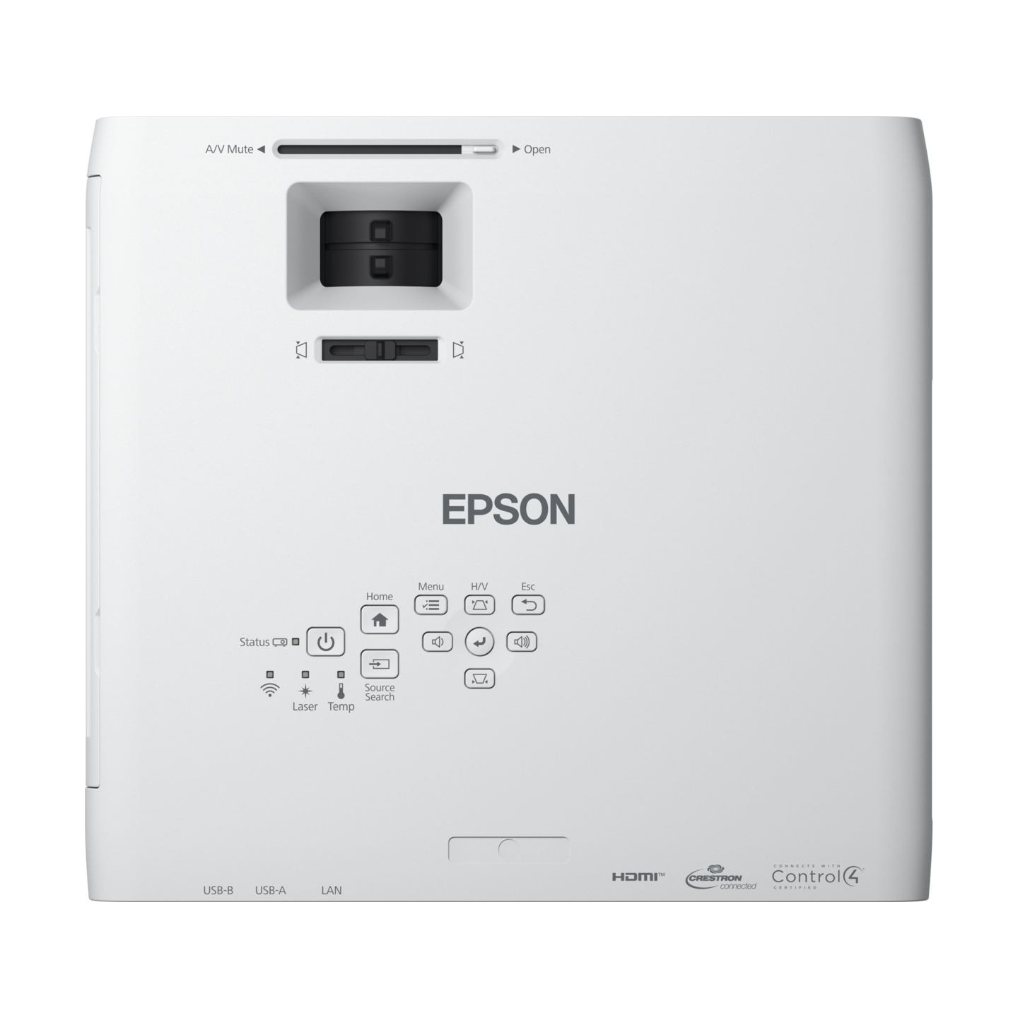 Epson | EB-L260F | Full HD (1920x1080) | 4600 ANSI lumens | White | Wi-Fi