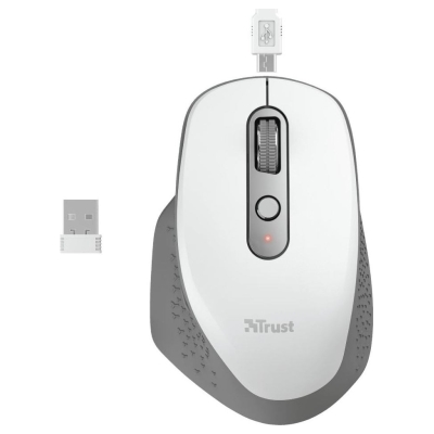 Trust MOUSE USB OPTICAL WRL/OZAA WHITE 24035 TRUST