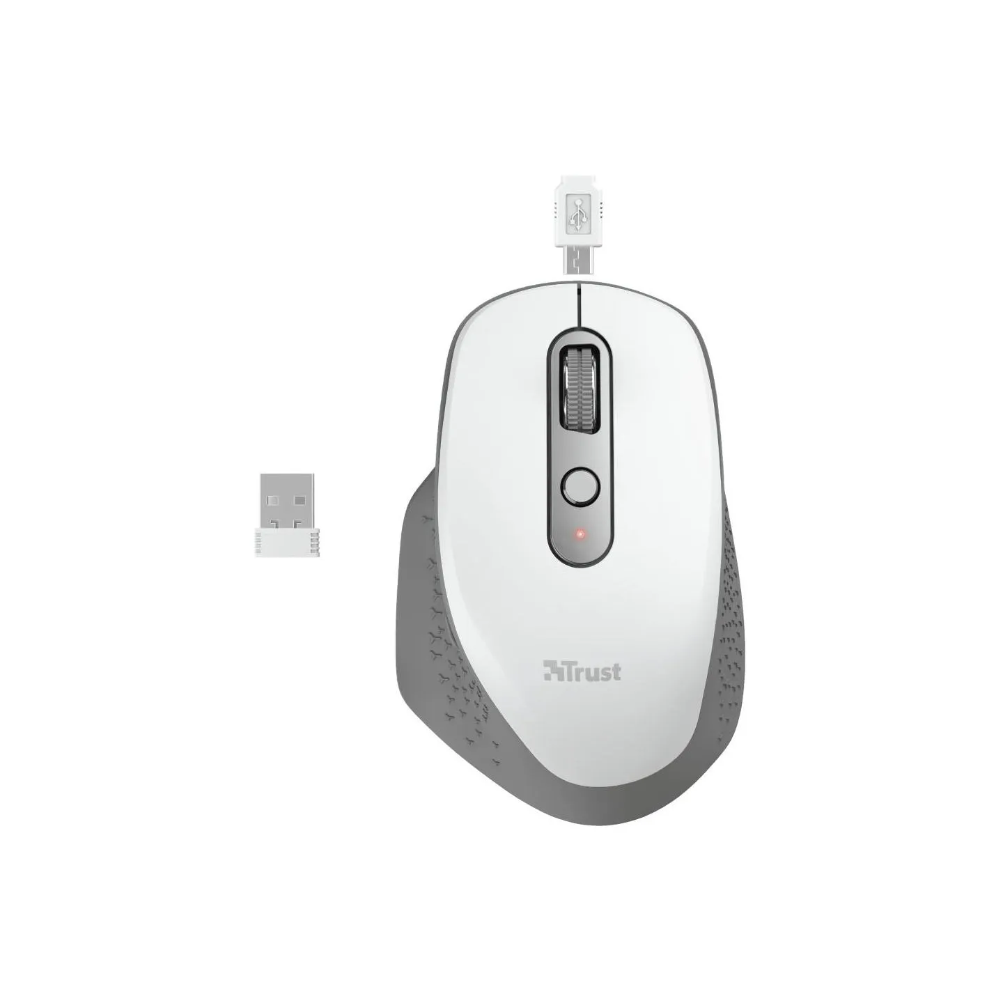 Trust MOUSE USB OPTICAL WRL/OZAA WHITE 24035 TRUST