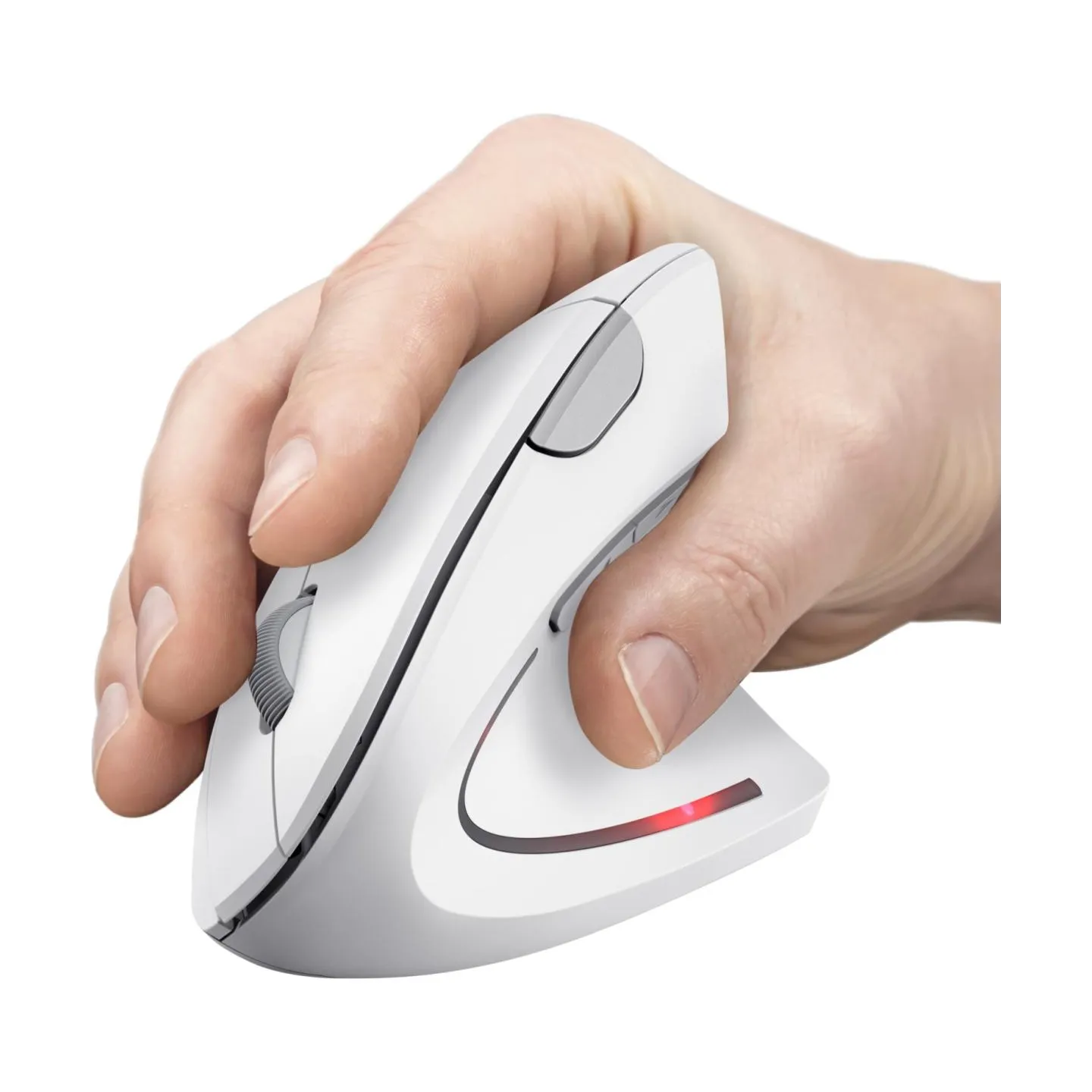Trust MOUSE USB OPTICAL WRL VERTO/ERGONOMIC WHITE 25132 TRUST